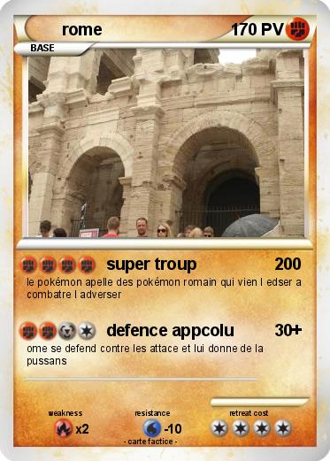 Pokemon rome