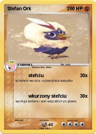 Pokemon Stefan Ork