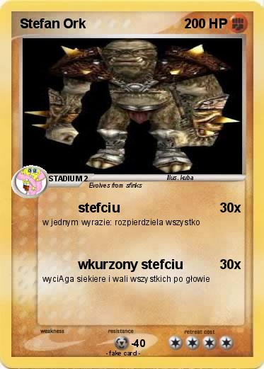 Pokemon Stefan Ork