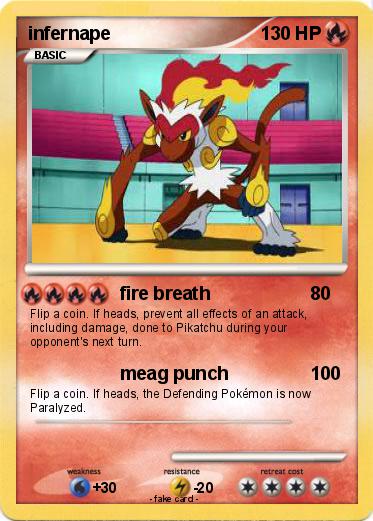 Pokemon infernape
