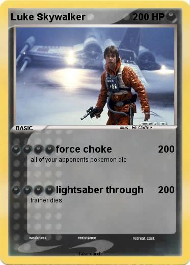Pokemon Luke Skywalker