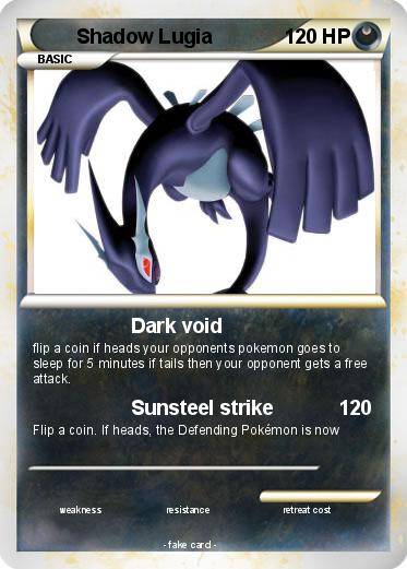 Pokemon Shadow Lugia