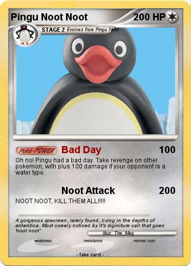 Pokemon Pingu Noot Noot