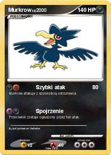 Pokemon Murkrow