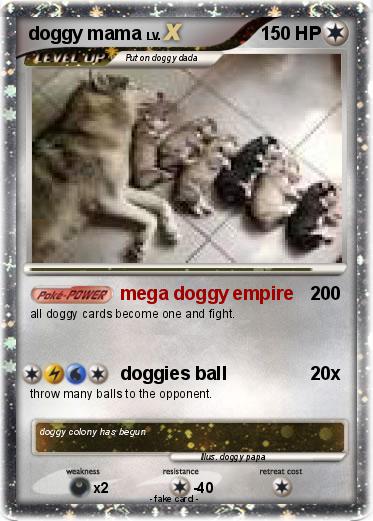 Pokemon doggy mama