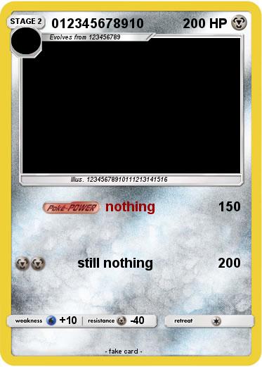 Pokemon 012345678910