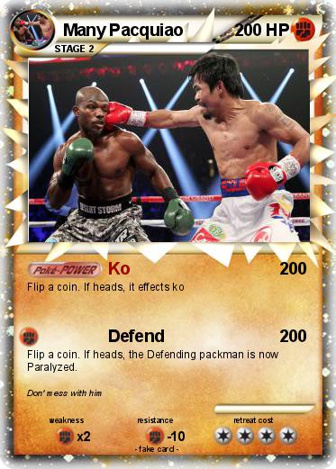 Pokemon Many Pacquiao