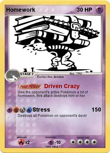 Pokemon Homework