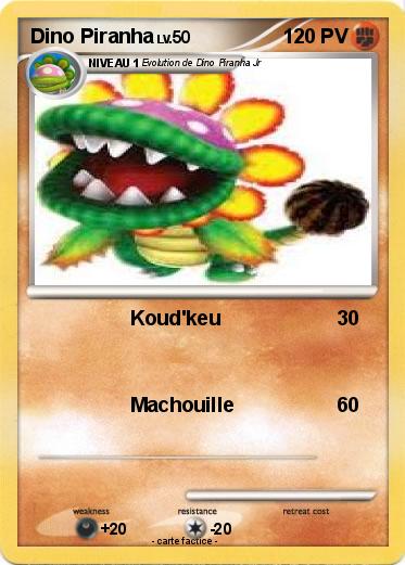 Pokemon Dino Piranha