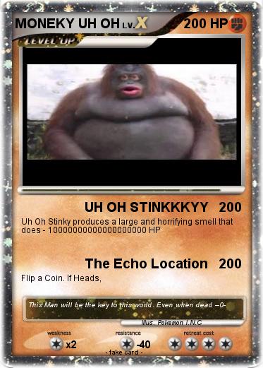 Pokemon MONEKY UH OH