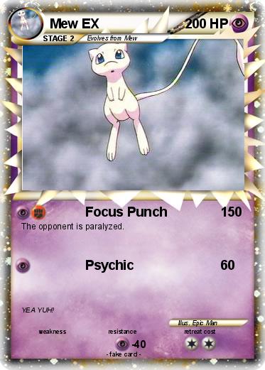 Pokemon Mew EX