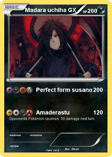 Pokemon Madara uchiha GX