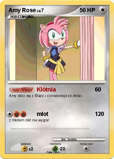 Pokemon Amy Rose