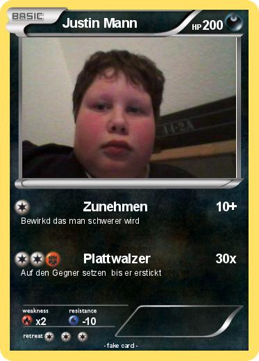 Pokemon Justin Mann