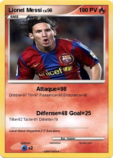 Pokemon Lionel Messi
