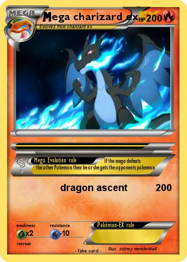 Pokemon ega charizard ex