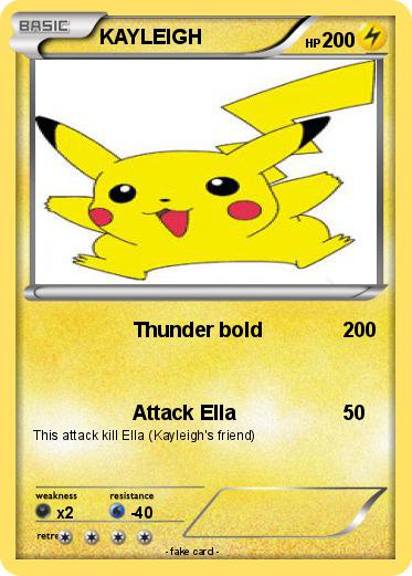 Pokemon KAYLEIGH