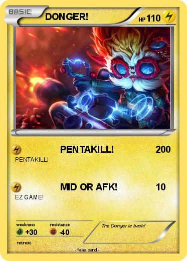 Pokemon DONGER!
