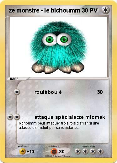 Pokemon ze monstre - le bichoumm