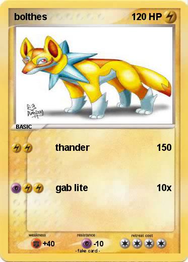 Pokemon bolthes