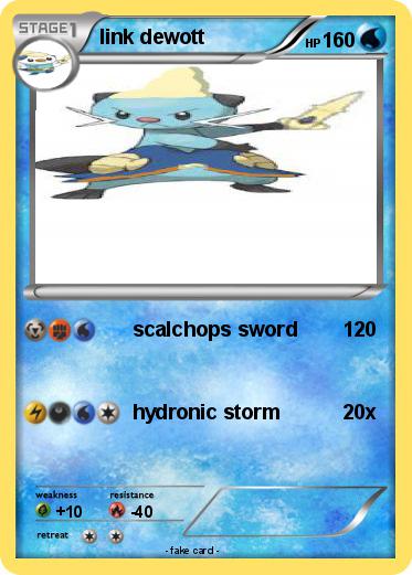 Pokemon link dewott