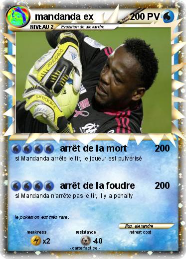 Pokemon mandanda ex