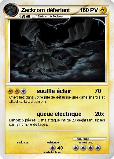 Pokemon Zeckrom déferlant