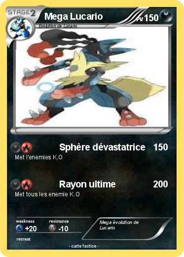 Pokemon Mega Lucario