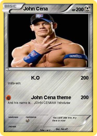 Pokemon John Cena