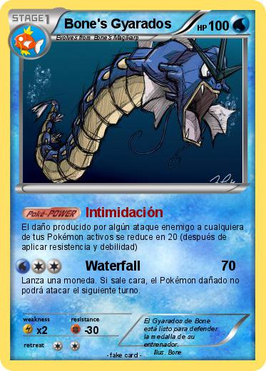 Pokemon Bone's Gyarados