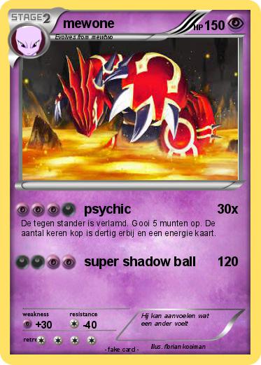 Pokemon mewone