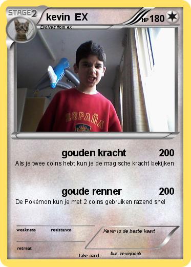 Pokemon kevin  EX