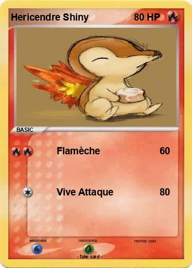 Pokemon Hericendre Shiny