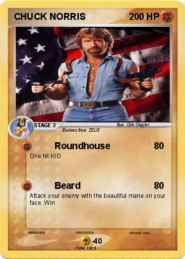 Pokemon CHUCK NORRIS