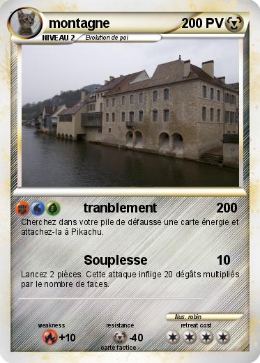 Pokemon montagne