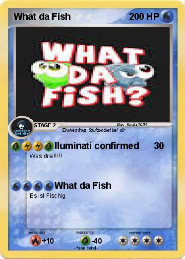 Pokemon What da Fish
