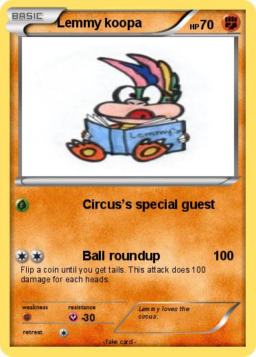 Pokemon Lemmy koopa