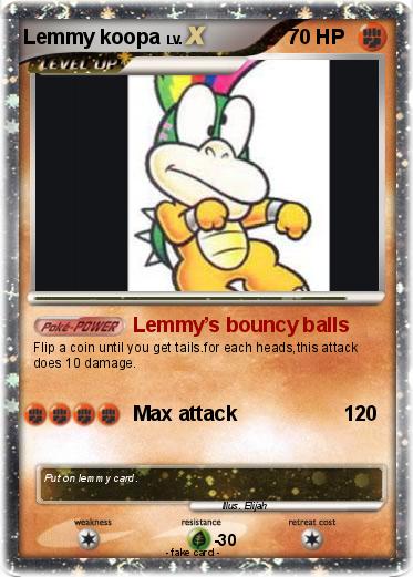 Pokemon Lemmy koopa