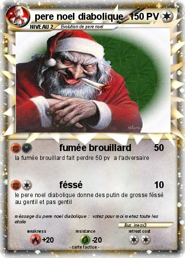 Pokemon pere noel diabolique