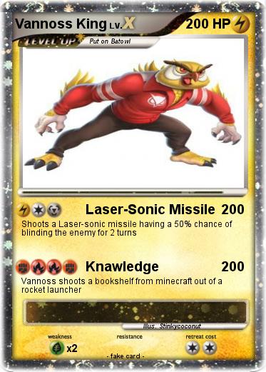 Pokemon Vannoss King