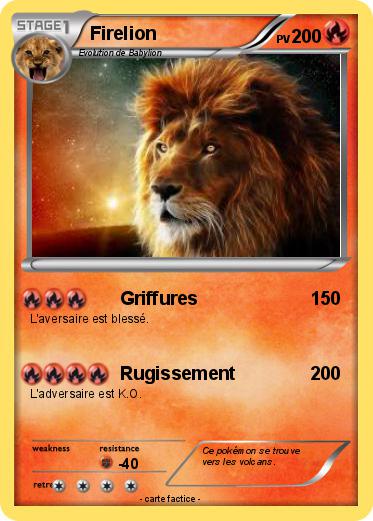 Pokemon Firelion