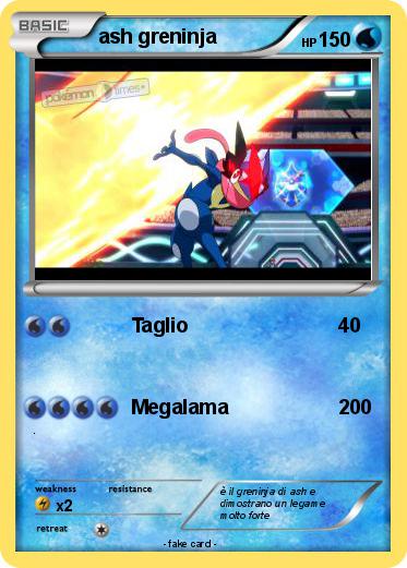 Pokemon ash greninja