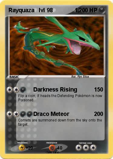 Pokemon Rayquaza   lvl 98              1,