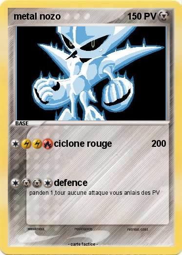 Pokemon metal nozo