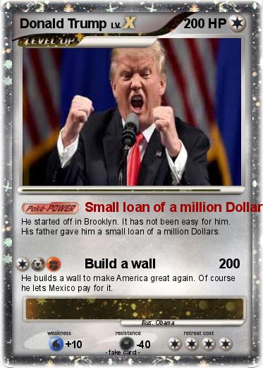 Pokemon Donald Trump