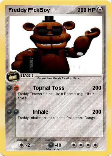 Pokemon Freddy F*ckBoy