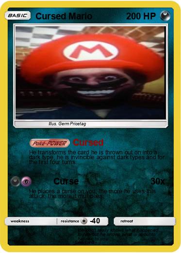 Pokemon Cursed Mario