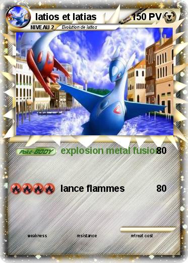 Pokemon latios et latias