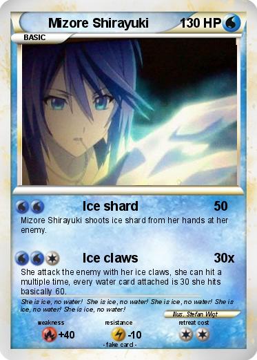 Pokemon Mizore Shirayuki