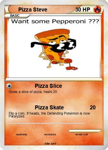 Pokemon Pizza Steve